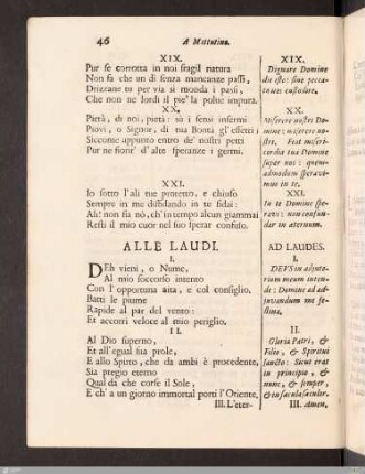 Alle Laudi.