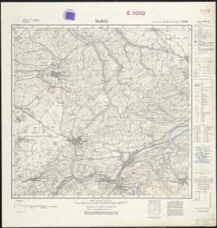 Messtischblatt 2586 : Madfeld, 1930 Madfeld : Madfeld. - Hrsg. 1900, bericht. 1930. - 1:25000. - [Berlin]: Reichsamt für Landesaufnahme, 1930. - 1 Kt.
