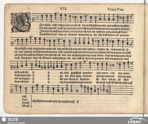 VII. Gott b'hüte dich