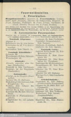 Feuermeldestellen