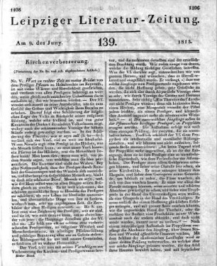 1815-06-09 : 139. Stück