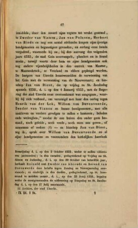 Tijdschrift voor geschiedenis, oudheden en statistiek van Utrecht. 9. 1843