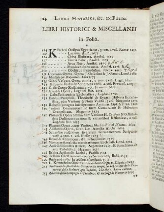 24-28 Libri Historici & Miscellanei in Folio