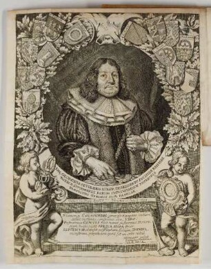 Kupferstichporträt des Georg Seyfried Koler von und zu Neunhof