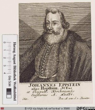 Bildnis Johannes Eppstein (Hepstain)