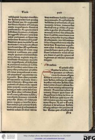 De iustitia. Capitulum xliiii.