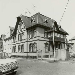 Glauchau, Lessingstraße 7, Villa, Straßenansicht