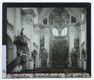 Grüssau, St. Josef : Innenansicht