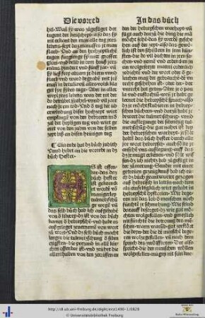 Die vorrede in das buoch Hester