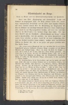 Elfenbeinhandel am Kongo
