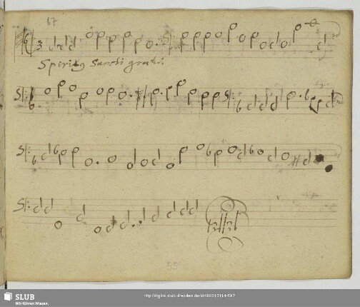 Loth, Urban: Spiritus sancti gratia