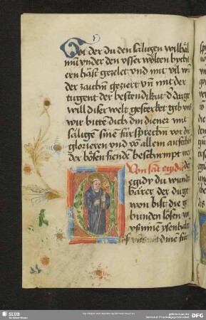 56v: historisierte Deckfarbeninitiale