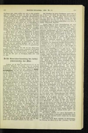 Dritte Generalversammlung des kathol. Lehrervereins der Pfalz : [Schluß]