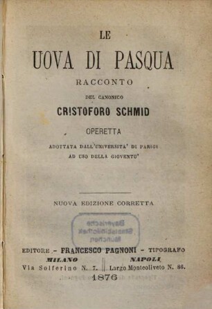 Racconti : Ad uso delle scuole e dei collegi sì maschili ?? famminiti del regno d Italia, 12
