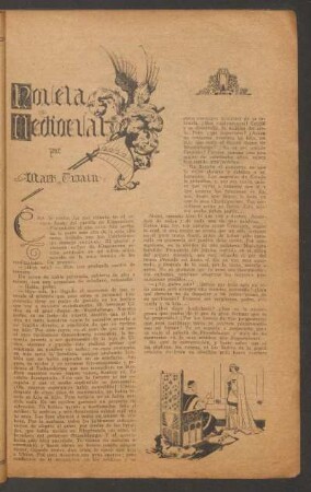 Novela medioeval : Ilustró V. Puig