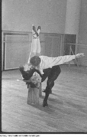 Dresden, Palucca Schule Dresden, Tanztraining mit Gret Palucca, 1958