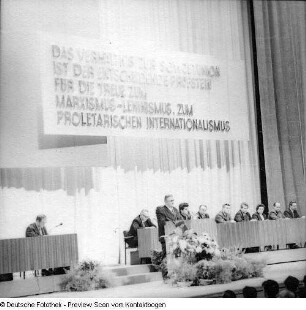 Eröffnung Parteilehrjahr 1972/1973