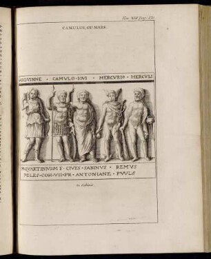 Tom: XIII. Pag. 278. Camulus, ou Mars.