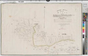 Datteln (Datteln), Teilung der Hachhauser Gemeinheit, Brouillonkarte Flur 17-20