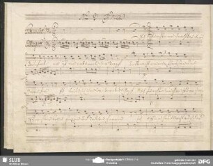 No. 3 Aria: "Ich fürchte mich nicht vor dem Teufel"