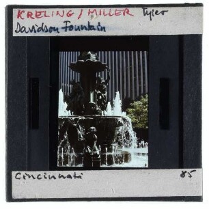 Cincinnati, Kreling/Miller, Tyler Davidson Fountain