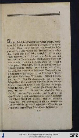 Beschreibung der militairischen bürgerlichen Feyerlichkeit.
