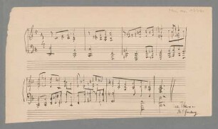 Stück für Klavier, d-Moll - BSB Mus.ms. 17491