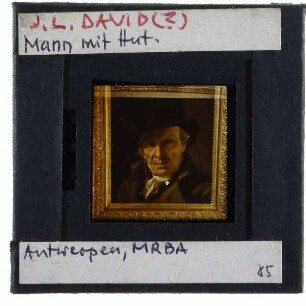 David, Mann mit Hut