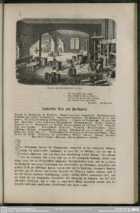 Aetherische Oele und Parfümerie