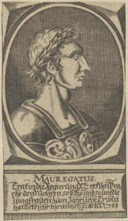 Bildnis von Mauregatus, König von Spanien