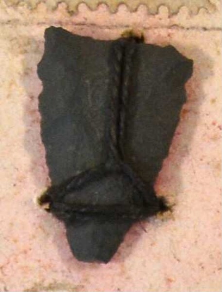 Stone arrowhead