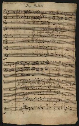 Ihr Heiligen lobsinget dem Herren; V (4), Coro, orch; C-Dur