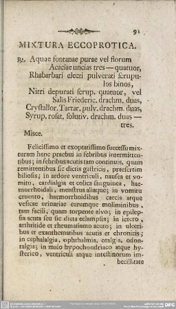 Mixtura Eccoprotica