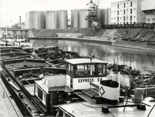 Rheinhafen in Basel