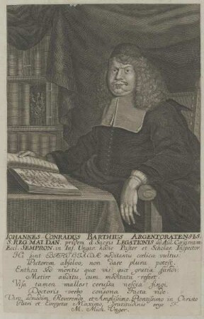 Bildnis des Iohannes Conradus Barthius