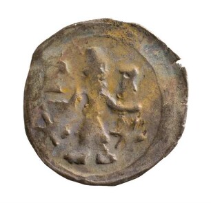Münze, Pfennig, um 1365 (1323-1373)