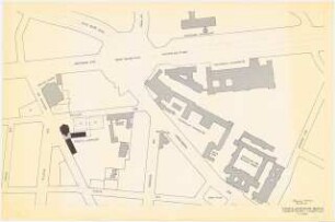 Institut Staats- und Domchor Berlin, Berlin-Charlottenburg: Lageplan 1:1000, (von Inv.nr. 40048)