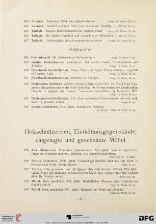 Stickereien (Nr. 808-814)