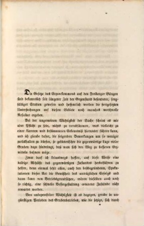 Ueber ein Gesetz der Erzvertheilung auf den Freiberger Gängen, [1]