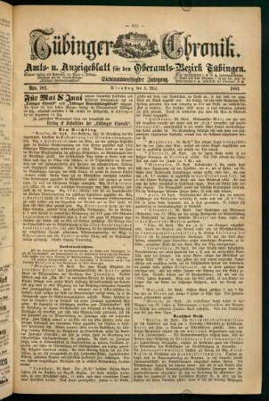 3. Mai (Nro. 101) - 8. Mai (Nro. 106)