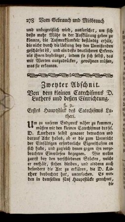 Erstes Hauptstück des Catechismus Lutheri.