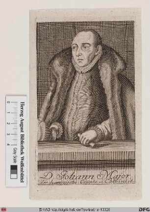 Bildnis Johann Major (eig. Mayer) (gen. "Hänsel Mayer")