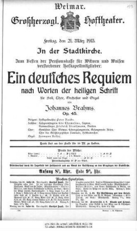 Ein deutsches Requiem