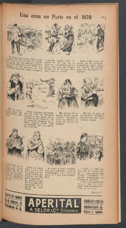 Una cena en París en el 1870 - [Cómic]