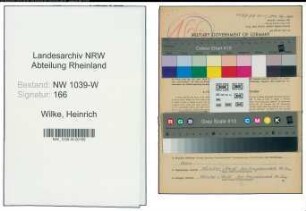 Entnazifizierung Heinrich Wilke , geb. 09.06.1904 (Kabelmonteur)