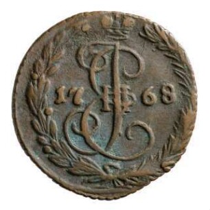 Münze, Denga, 1768