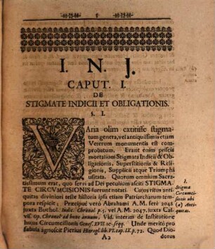 Dissertatio philologica de variis stigmandi ritibus