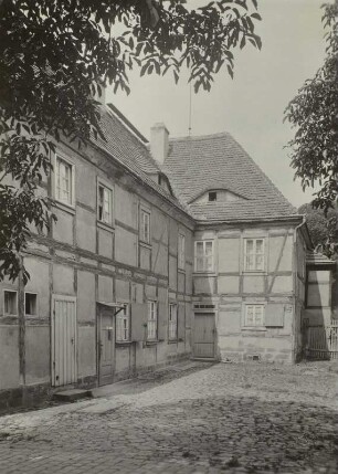 Fachwerkhaus, Hofansicht
