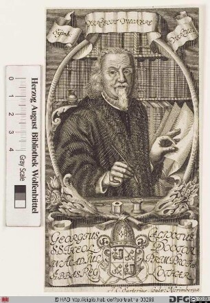 Bildnis Georg Calixt (eig. Callisen)