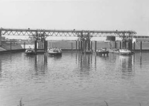 Neuer Hafen Köln/Rhein im Bau